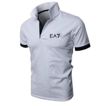 Load image into Gallery viewer, summer fashion EA7 perfect logo printed polo RF New men high quality social Polo shirts Polo Shirt for women and mens&#39;