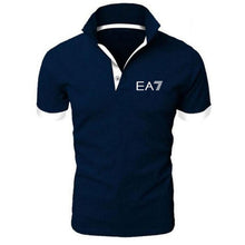 Load image into Gallery viewer, summer fashion EA7 perfect logo printed polo RF New men high quality social Polo shirts Polo Shirt for women and mens&#39;